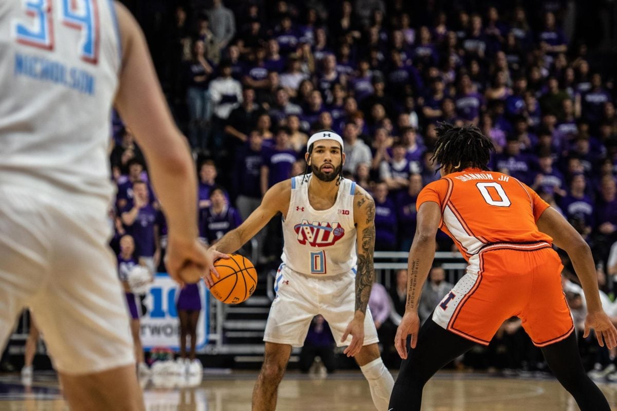 Buie in a game last season. The Northwestern alum signed a contract with the New York Knicks Monday.  