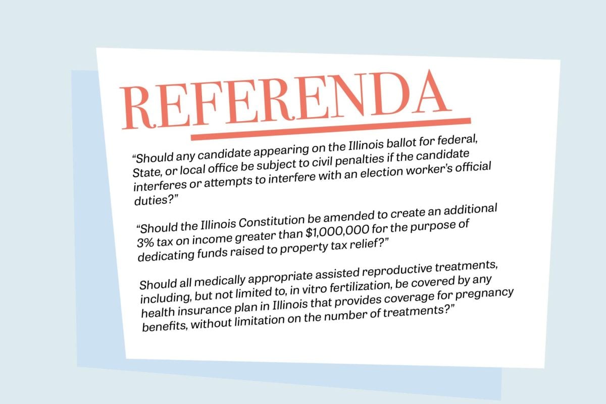 Voters can show their interest in three advisory referenda next week, covering topics like election interference, tax increases and stronger IVF coverage. 
