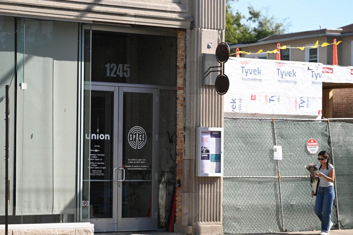 SPACE has begun its construction project at 1243 Chicago Ave.