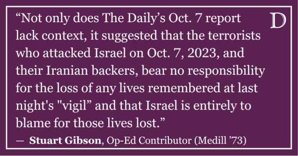 LTE: The Daily should report the facts without bias, not SJP propaganda