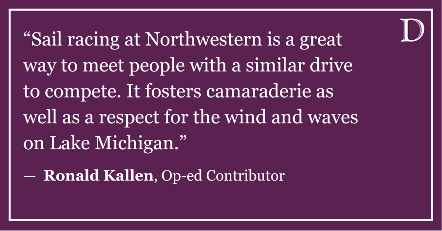 Kallen: Competitive sailing at NU — the sport more people should know about