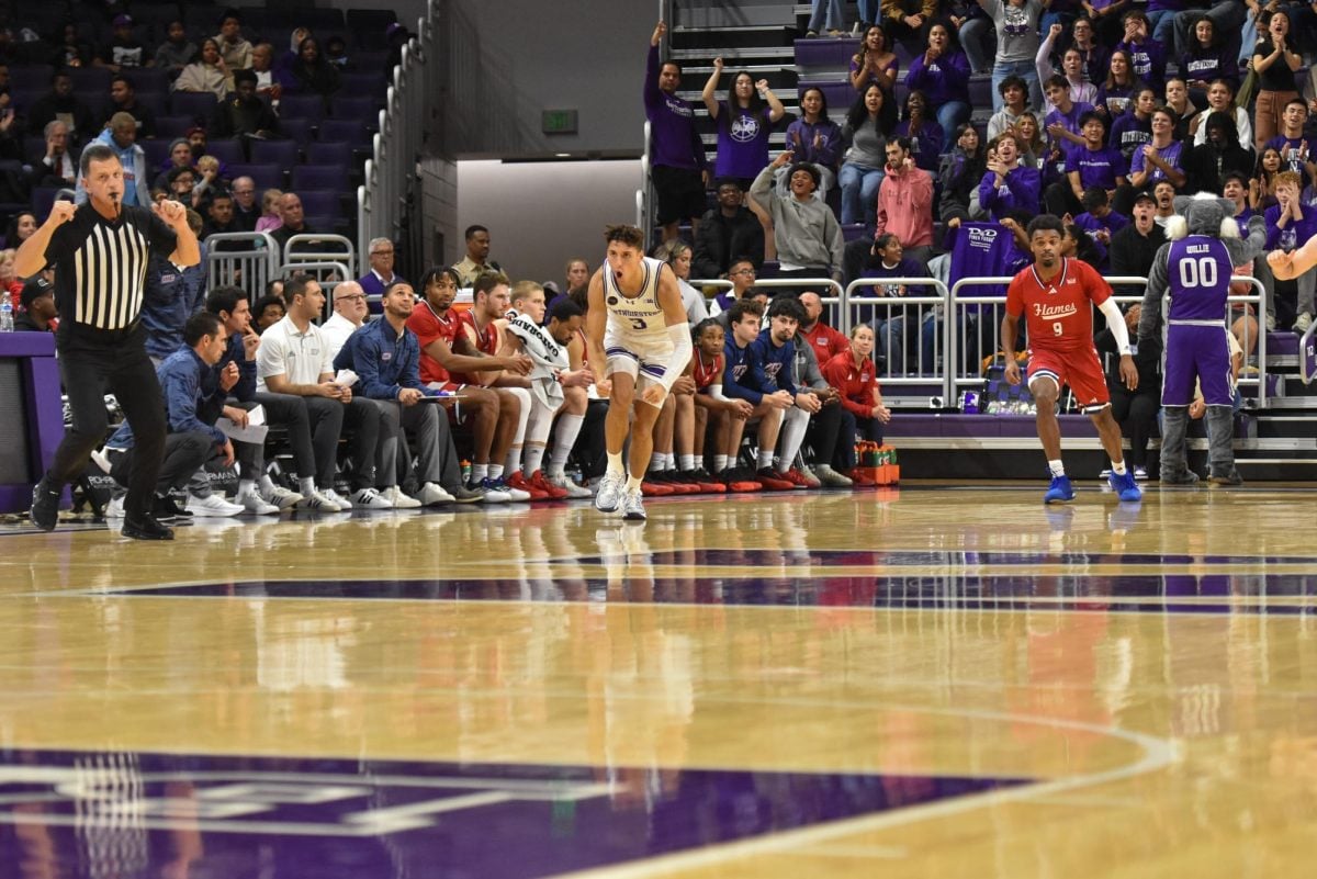 Ty Berry celebrates after hitting a clutch shot.