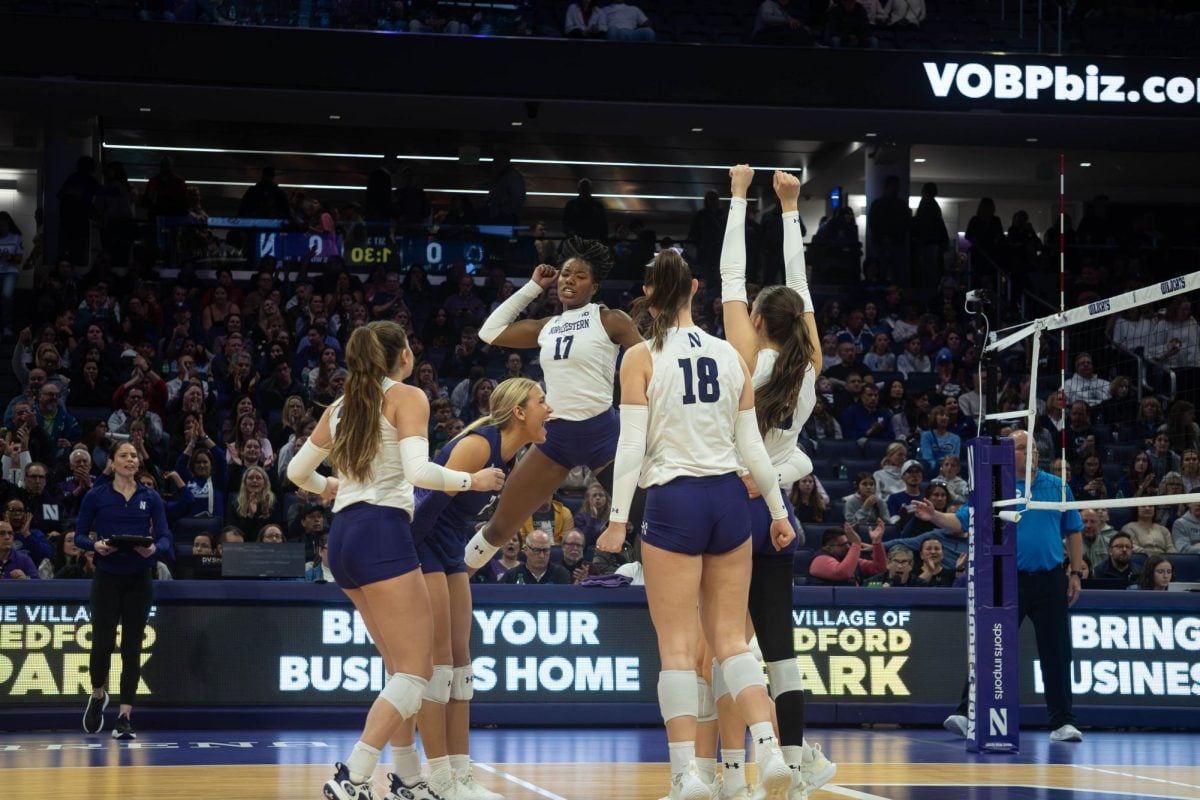 Volleyball: Northwestern drops close match to No. 3 Penn State, bounces back in Iowa