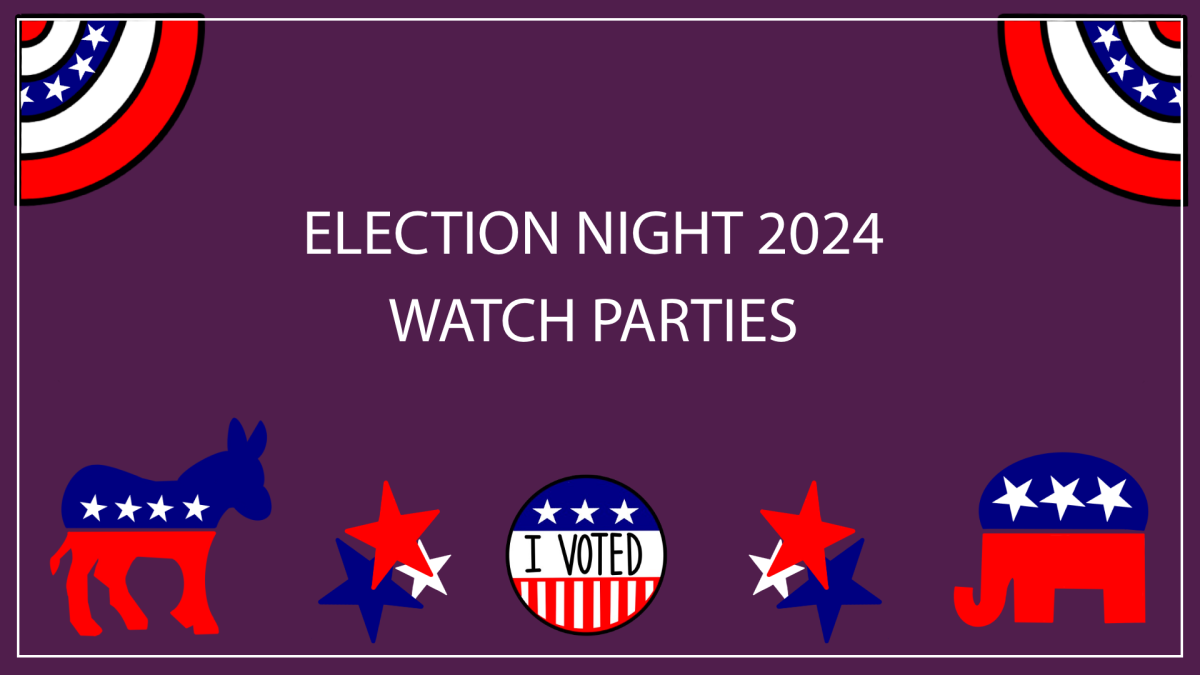 Students and Evanston residents take in election results at watch parties