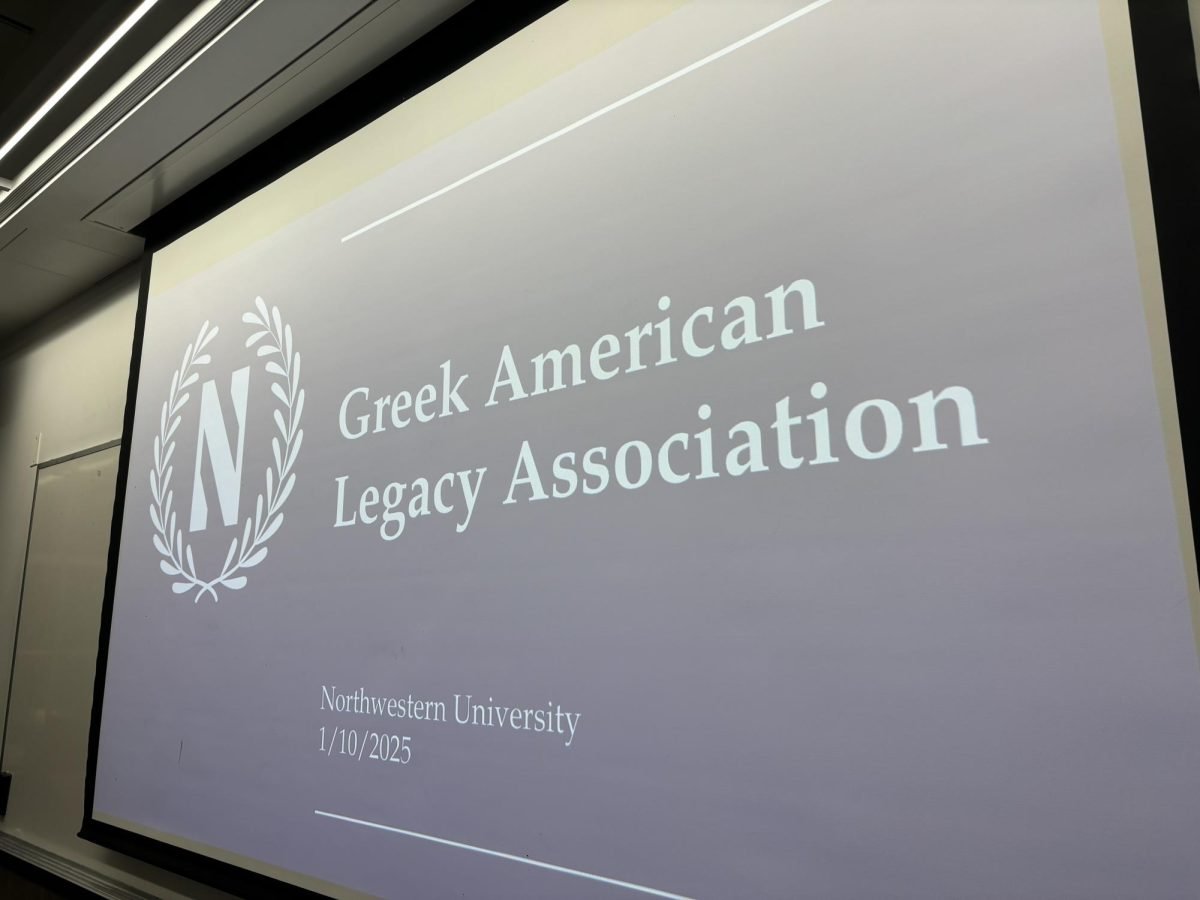 Greek American Legacy Association hosted a New Year’s party Friday in Kresge Hall.