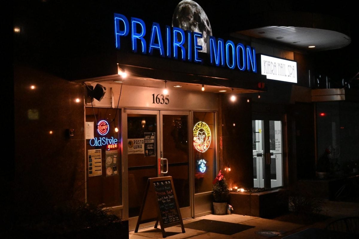 Prairie Moon offers weekly Wednesday night jazz sets with a $7 cover and monthly open jam sessions on the first Thursday of the month.