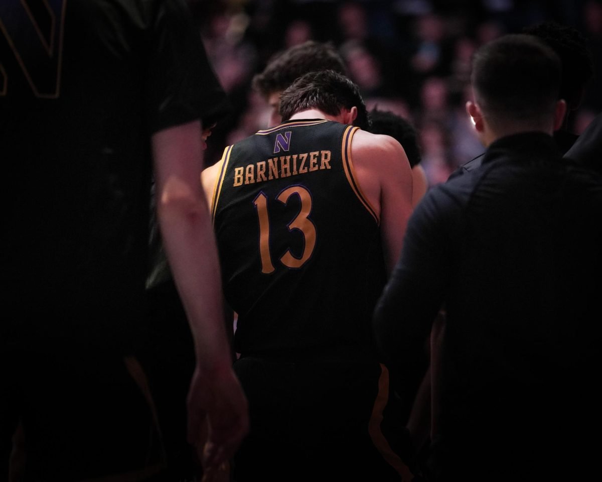 Senior guard Brooks Barnhizer was ruled out for the remainder of the season with a foot injury Saturday. 