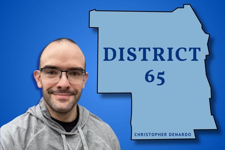 Lifelong Evanston resident Christopher DeNardo is running for the District 65 Board of Education.