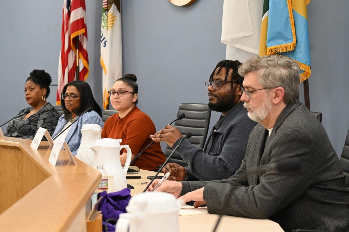 The 2nd and 8th Ward candidates discussed affordability in their segment of the League of Women Voters of Evanston’s forum. 