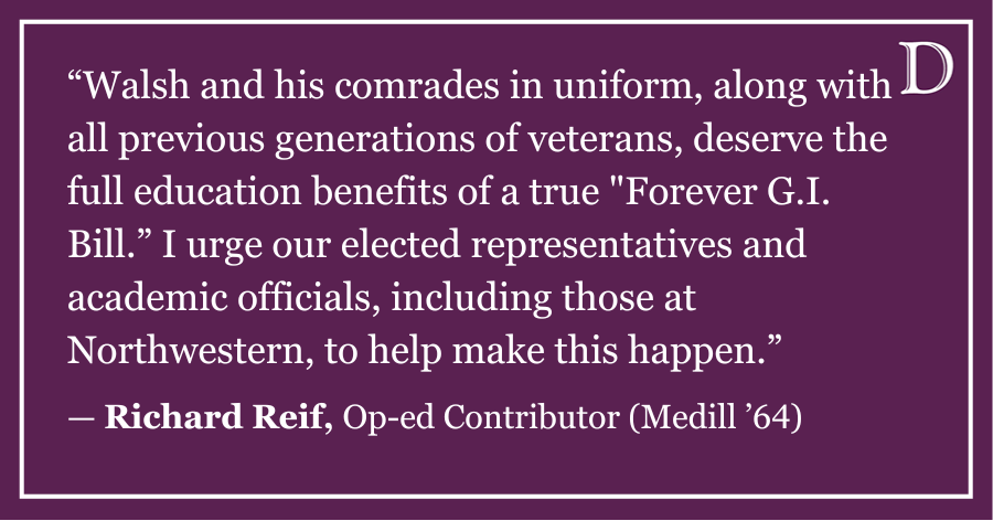 LTE: All veterans deserve a "Forever G.I. Bill”