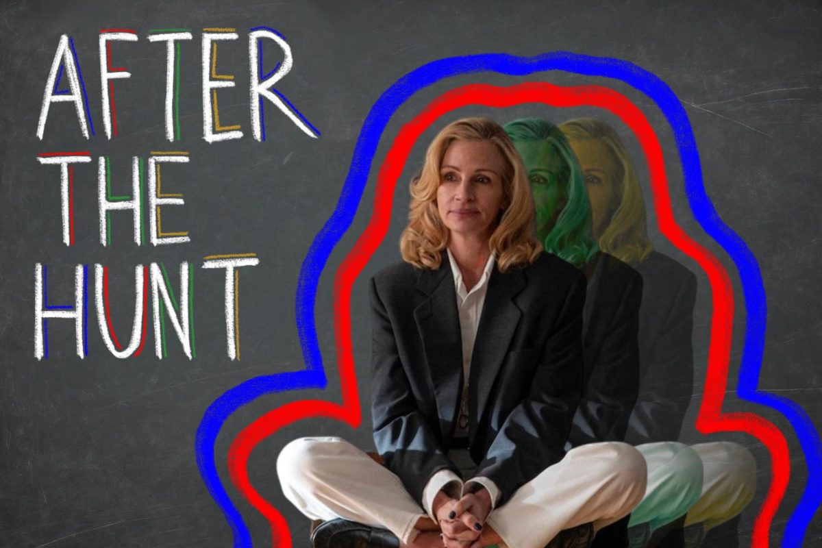 Julia Roberts portrays Alma in Luca Guadagnino’s newest film “After the Hunt.”