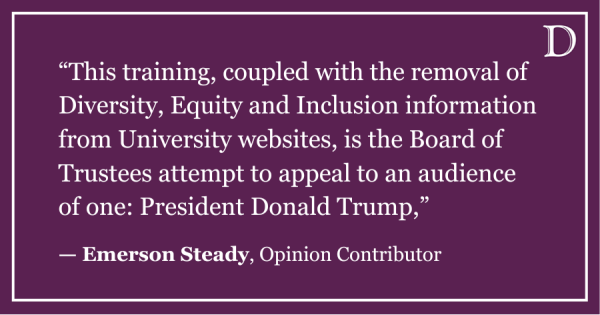 Letter to the Editor: Students, use your voice or lose your university