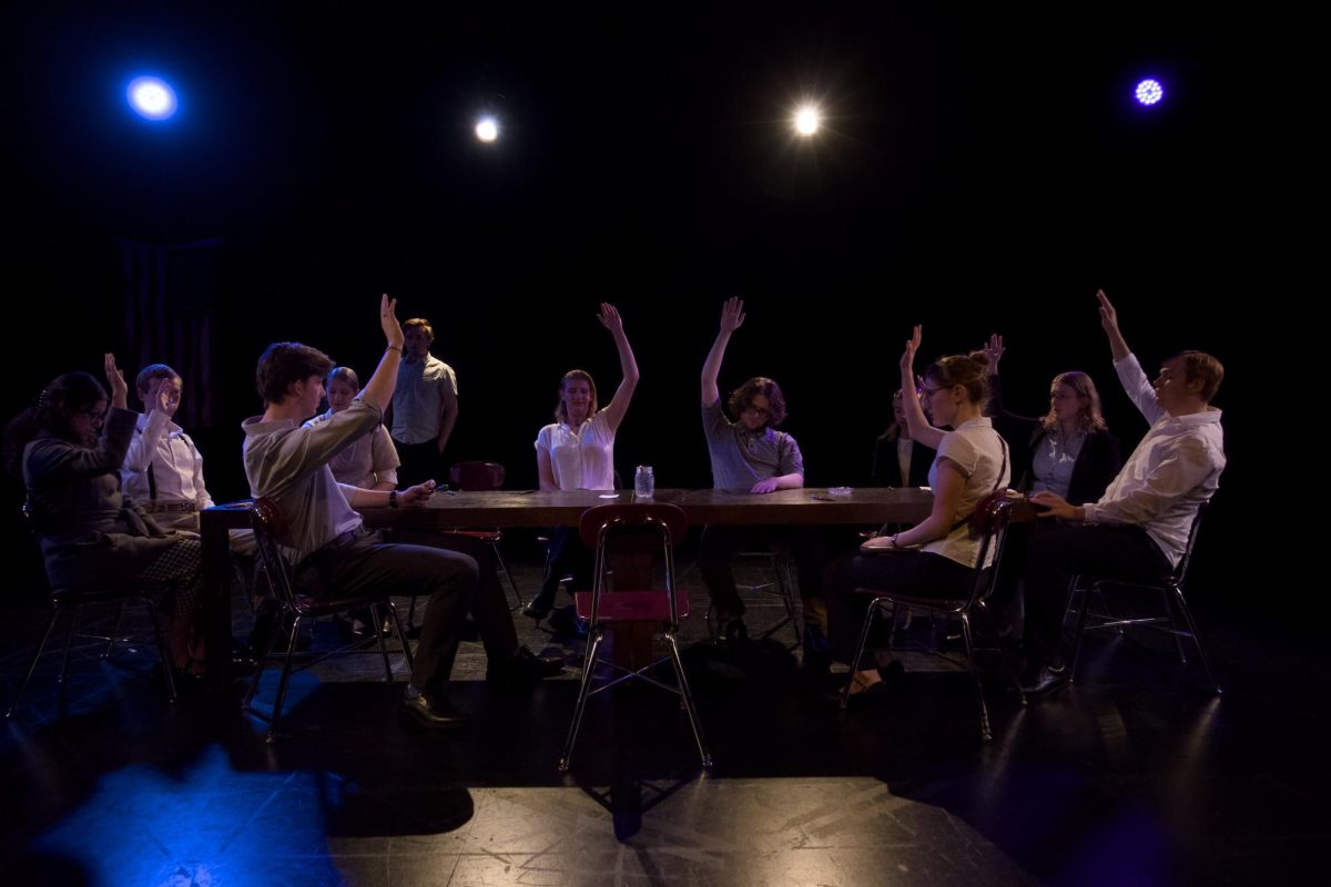 “12 Angry Jurors,” a Wirtz Student Performance Project, had showings Friday and Saturday.