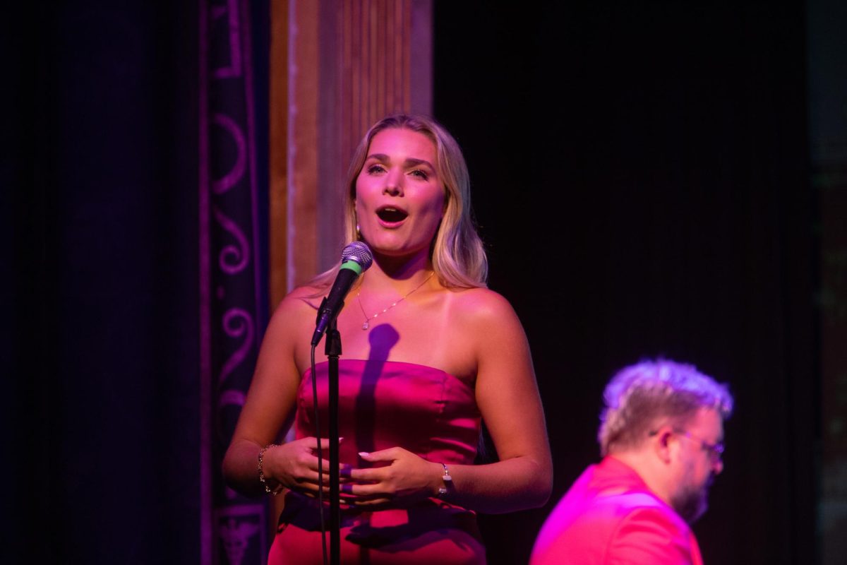 Mary Laura Godby performs “My Gentle Young Johnny” from the musical “Tenderloin.”