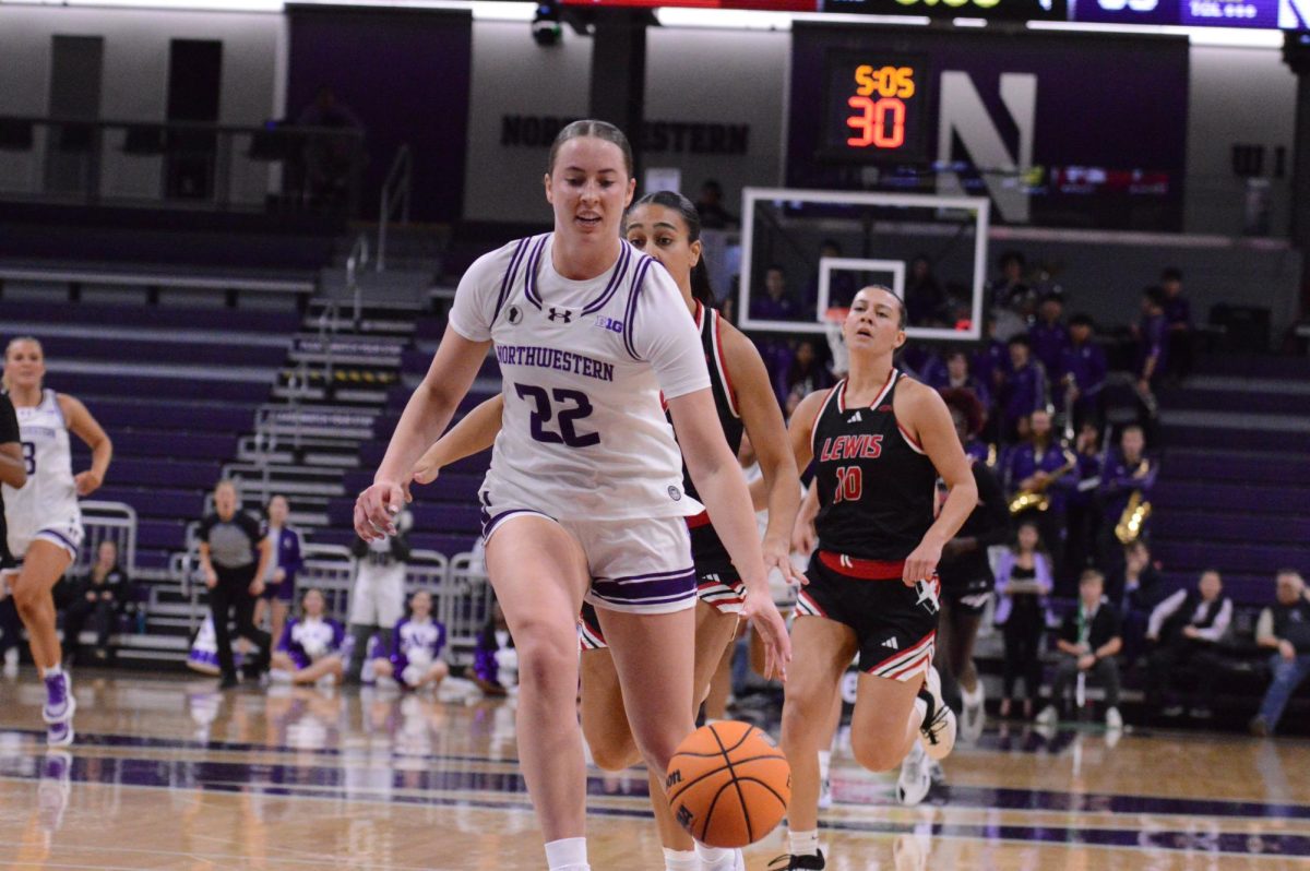 Senior forward Grace Sullivan has led NU in points in four of its five games.