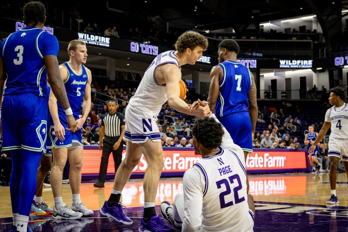 The frontcourt duo of Nick Martinelli and Arrinten Page continued to excel against South Carolina.