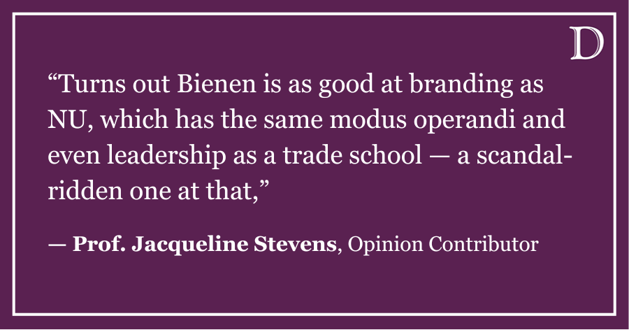 NU AAUP Dispatches: How to solve a problem like Henry Bienen