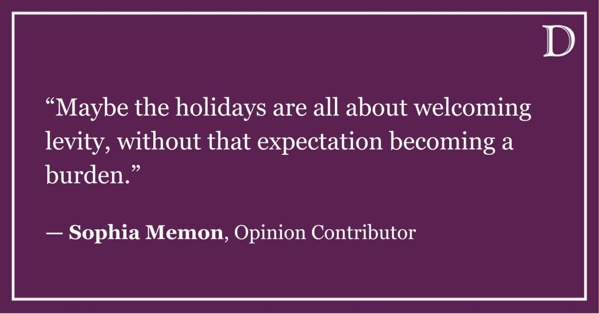 Memon: The snow ghosts, both warm and cold, of the holiday season