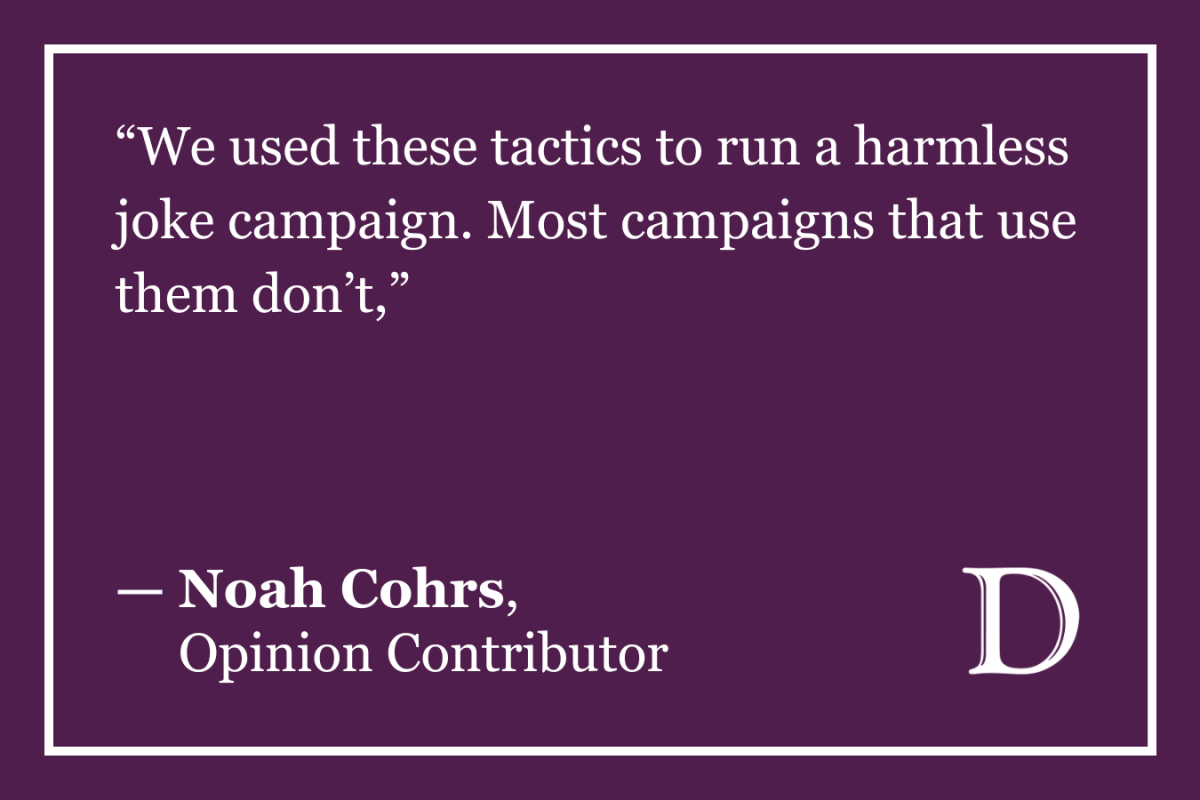 Cohrs: Why I ran for ASG president