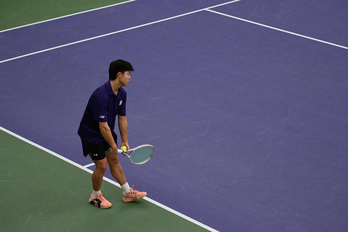 Freshman Cooper Han won the contest-deciding match for Northwestern against Denver. 