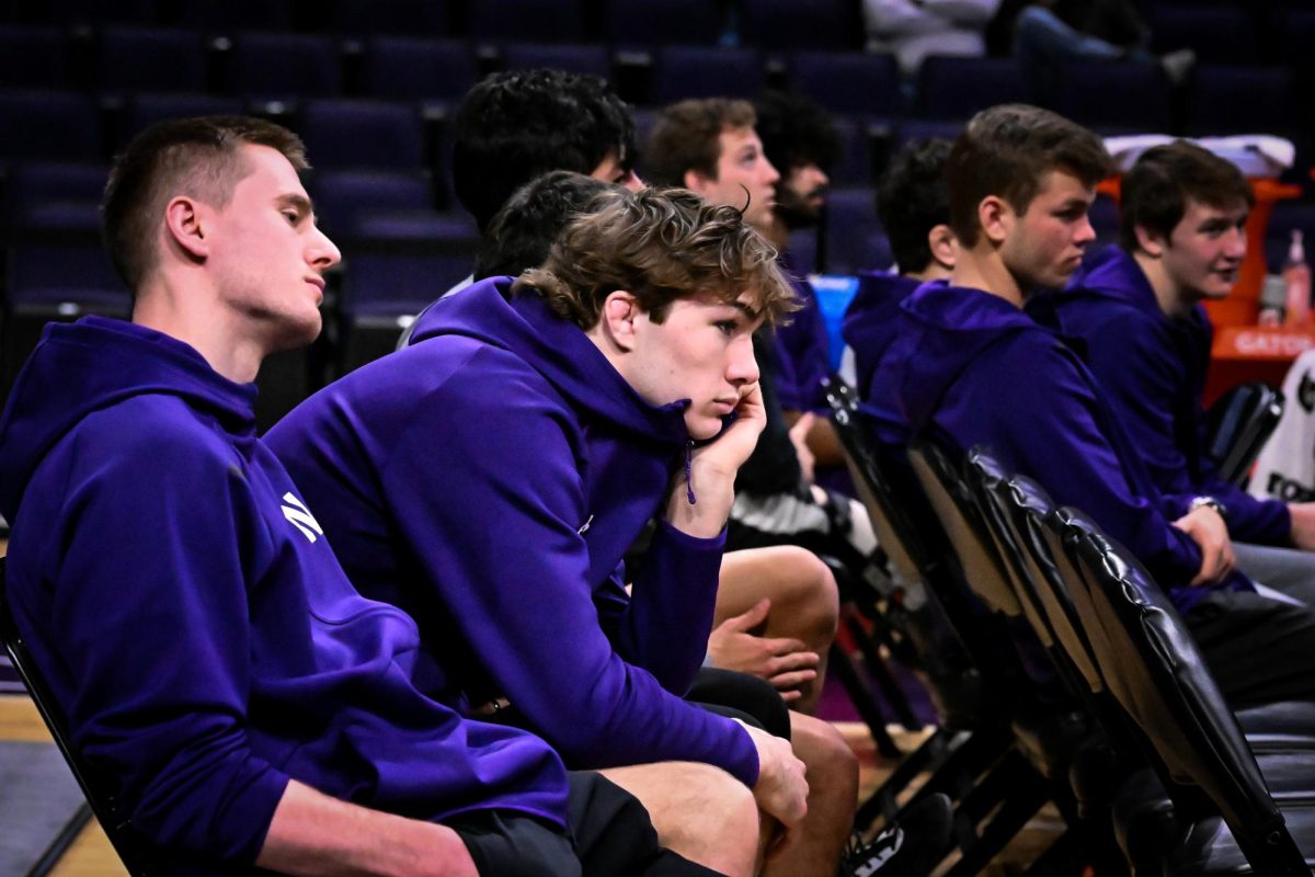 No. 21 redshirt senior 133-pounder Sean Spidle and No. 29 redshirt freshman 174-pounder Eddie Enright both missed Northwestern’s Sunday afternoon loss to No. 11 Illinois due to injury.