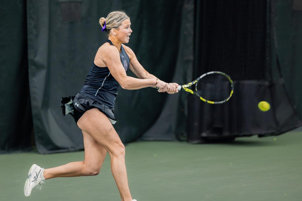 Junior Autumn Rabjohns won her singles match 6-2, 6-1 in her match against Fordham Sunday.