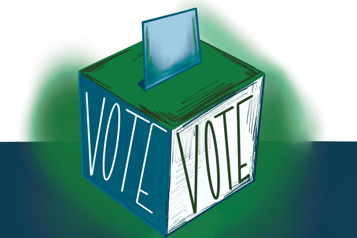 An illustration of a ballot box.