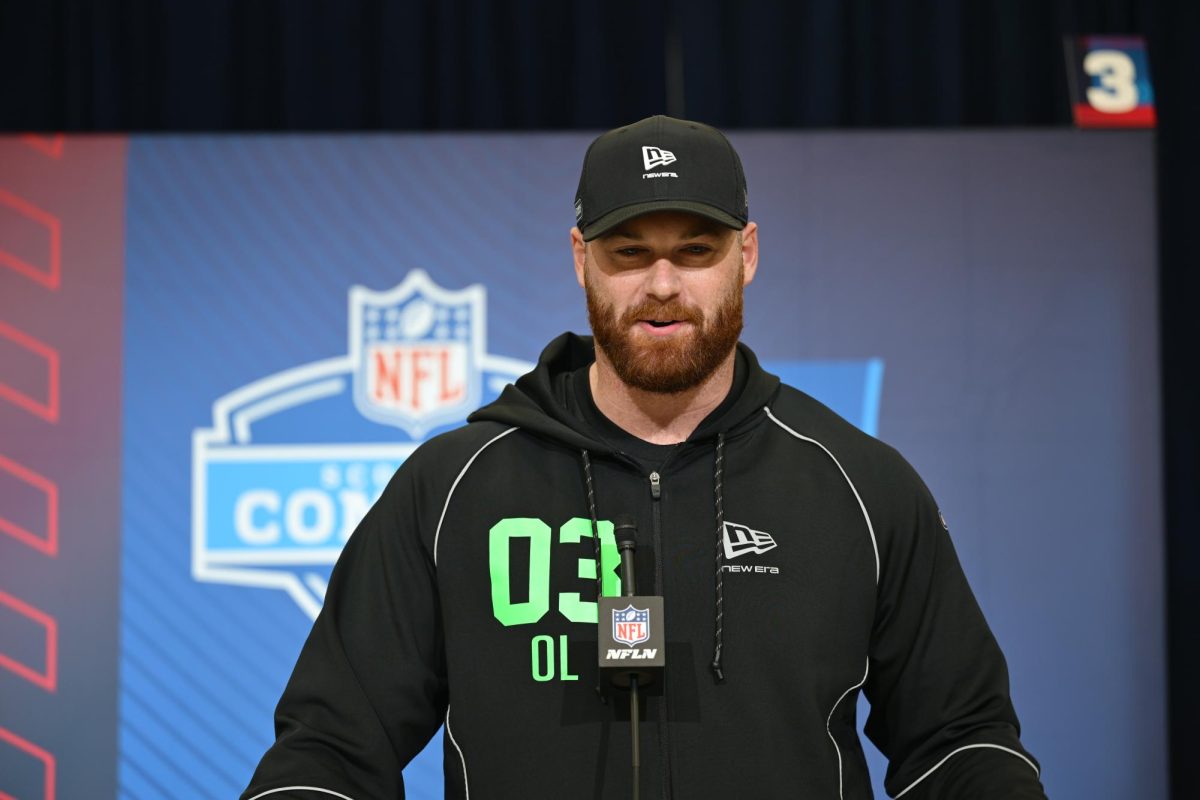 The Wildcats sent three players to the 2026 NFL Combine, with offensive linemen Caleb Tiernan and Evan Beerntsen and defensive lineman Aidan Hubbard making the trip down this past week.