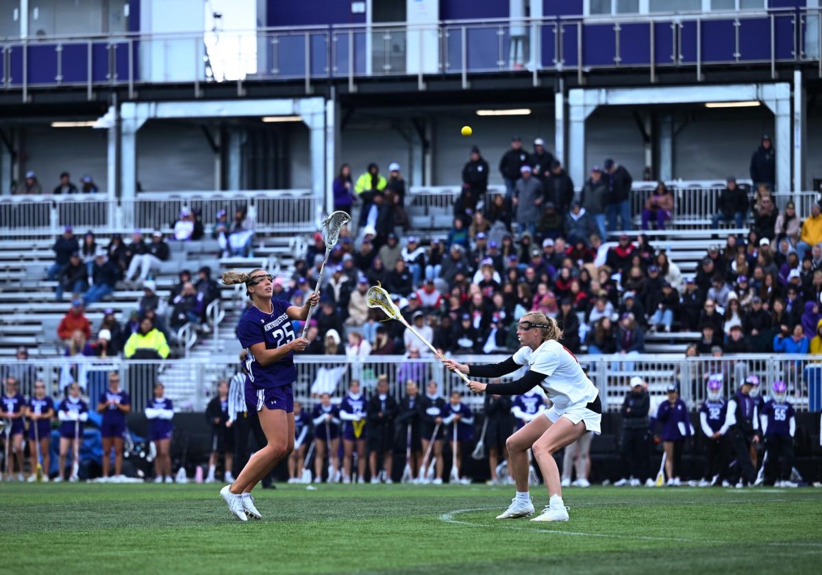 Senior attacker Madison Taylor scored four goals in Thursday’s upset win.