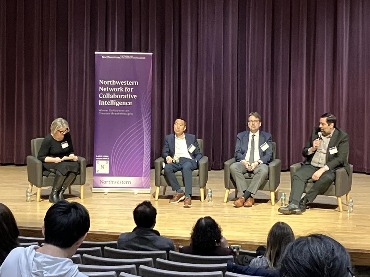 The panel featured Sean Mooney, director of the Center for Information Technology at the National Institutes of Health.