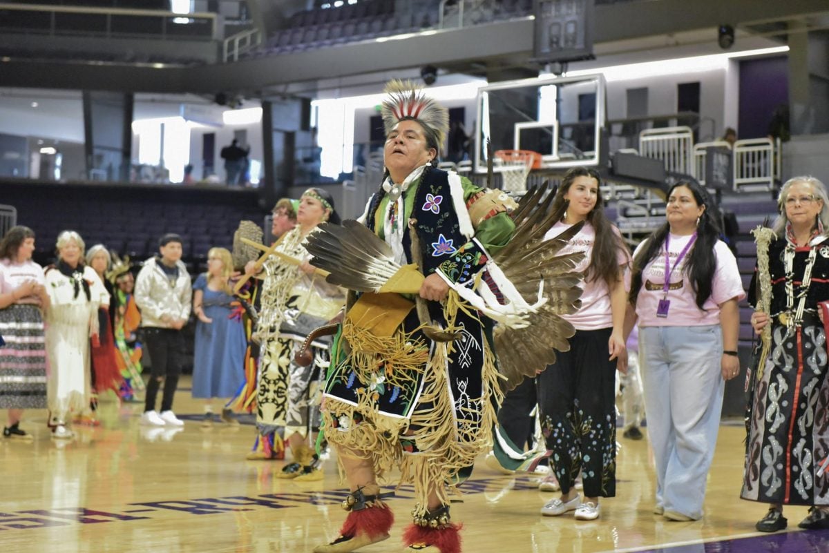 Northwestern’s Native American and Indigenous Student Alliance’s Pow Wow started at 11 a.m. and ended at 5 p.m. Saturday in the Welsh-Ryan Arena.