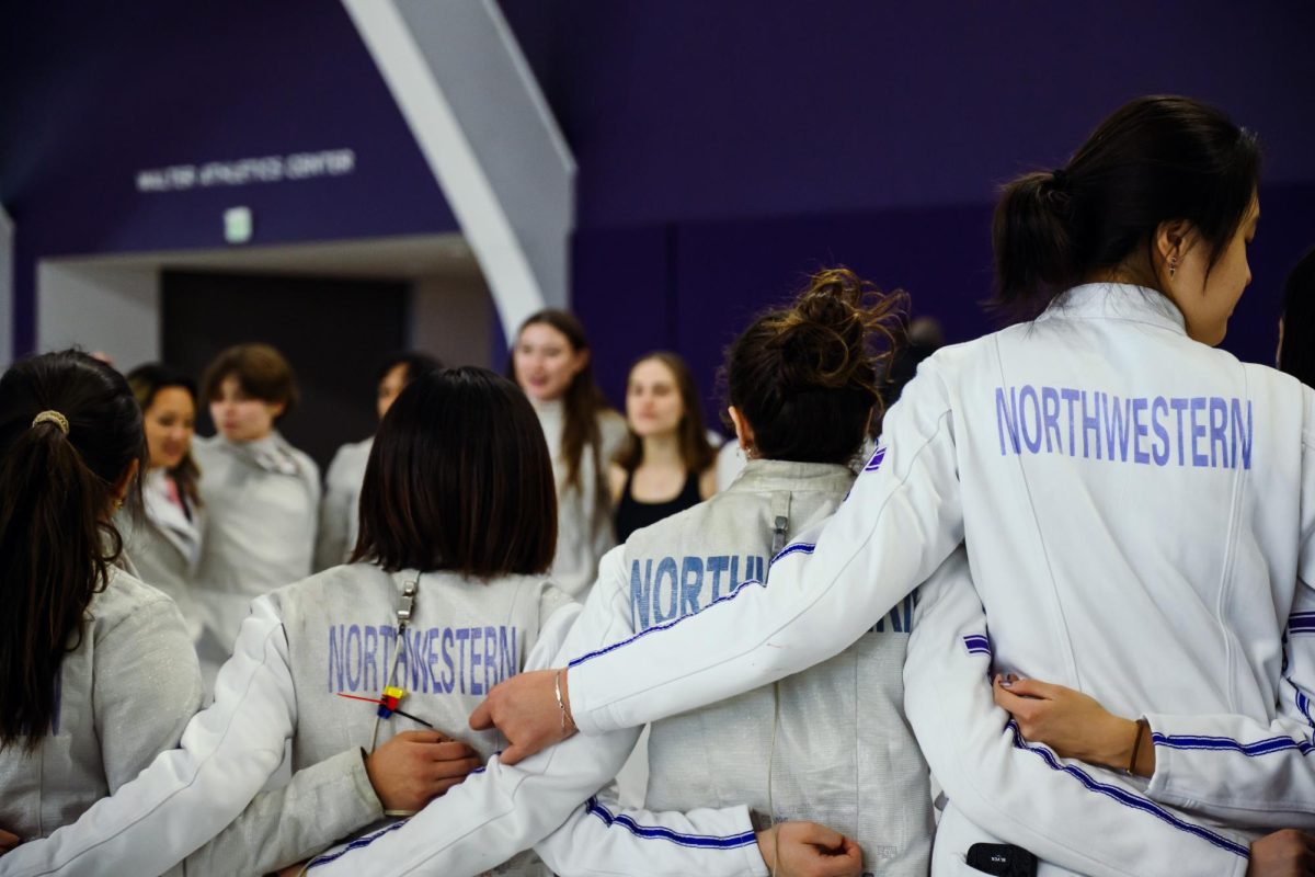 Northwestern fencers competed in the event hosted by USA Fencing April 24-27.