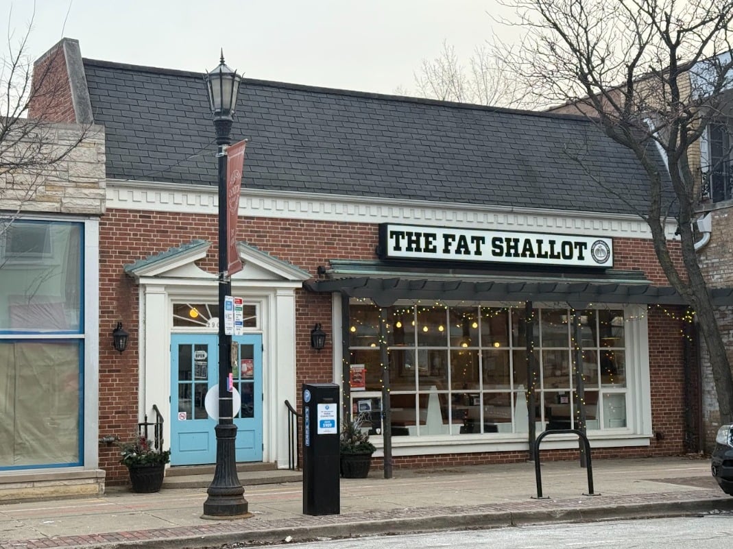 The outside of a building.