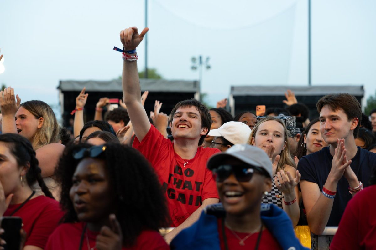 Main Stage artists performed at a temporary venue on the edge of Lake Michigan south of NU Medicine Field at Martin Stadium.
