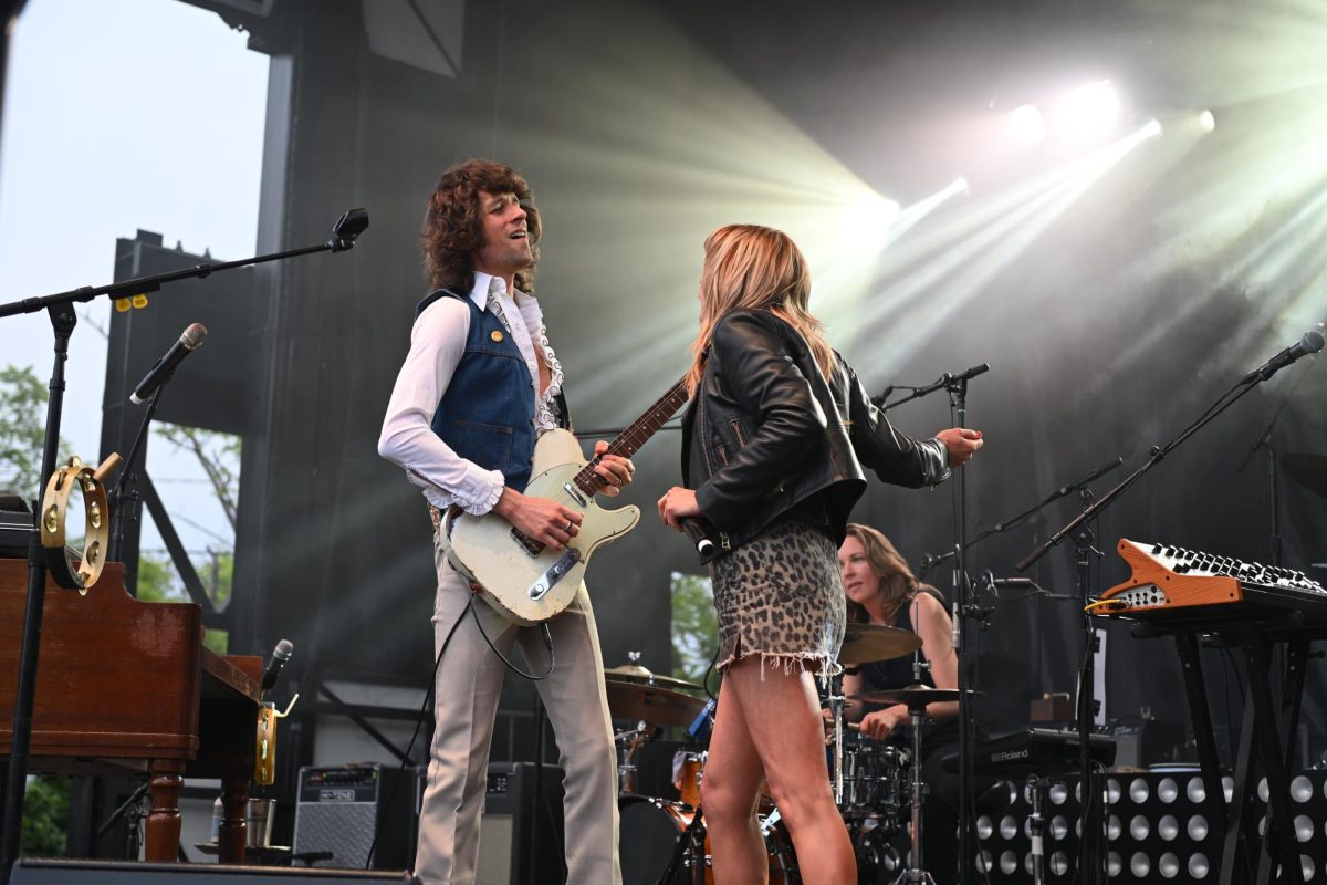 Vermont-born rock artist Grace Potter teased her upcoming album, “Trespasser,” during her Friday evening set.