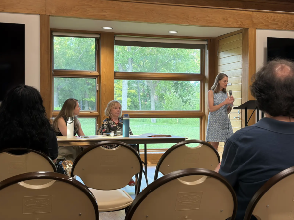 The trio of politicians recapped several bills from the recently completed state legislative session during the town hall. 